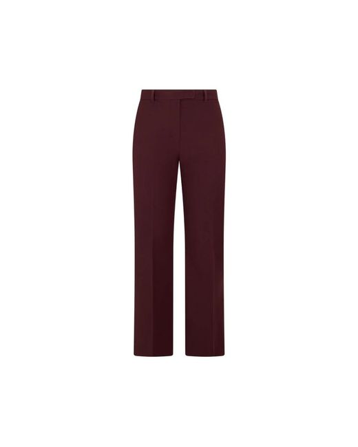 Max Mara Purple Straight Trousers