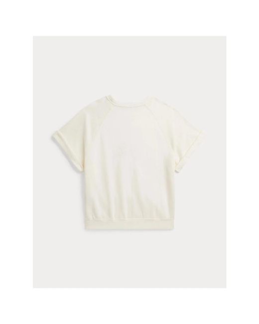 Polo Ralph Lauren White Round-Neck Knitwear