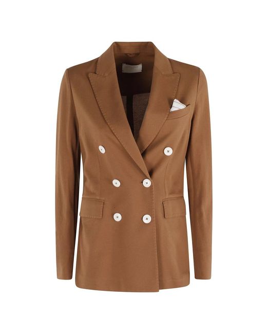 Circolo 1901 Brown Blazers