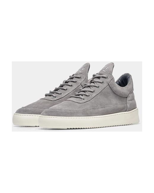 Filling Pieces Gray Sneakers for men