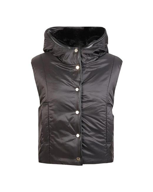 Max Mara Gray Waistcoats