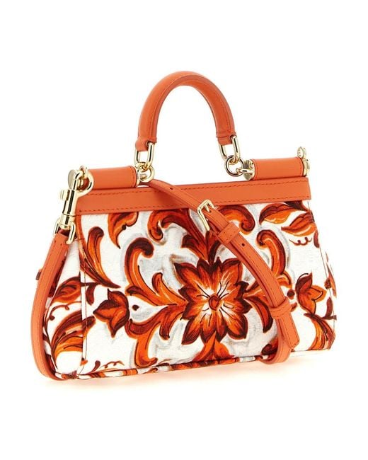 Dolce & Gabbana Orange Handbags