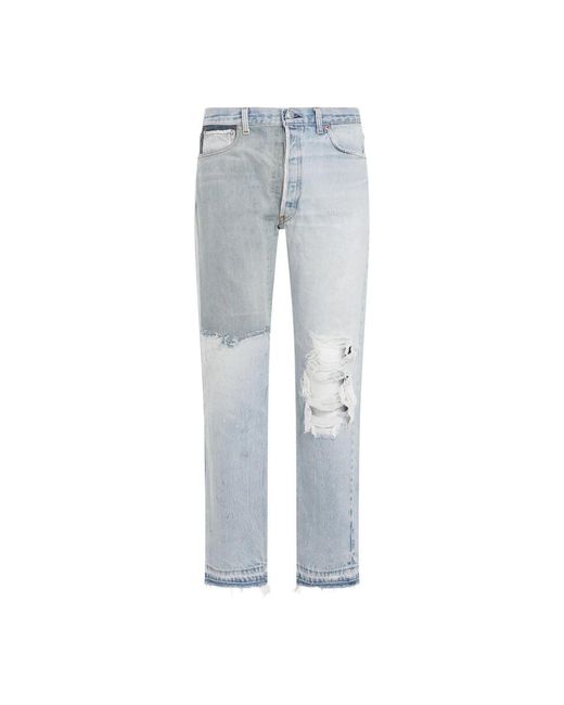 GALLERY DEPT. Blue Straight Jeans for men
