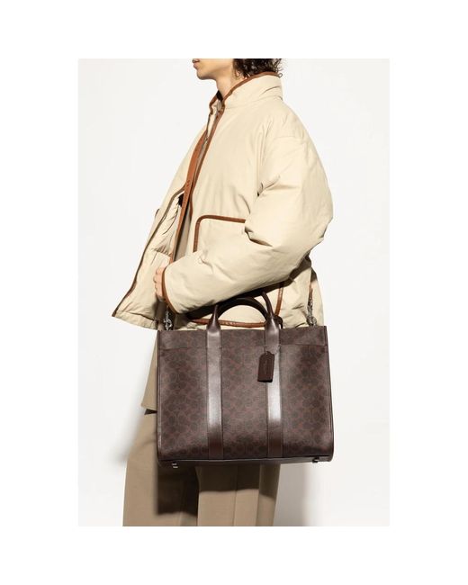 Tote Bags COACH pour homme en coloris Black