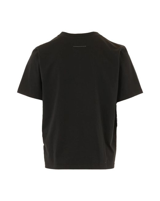 MM6 by Maison Margiela Black T-Shirts for men