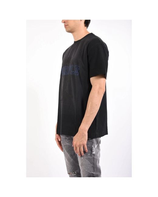 Purple Brand Black T-Shirts for men