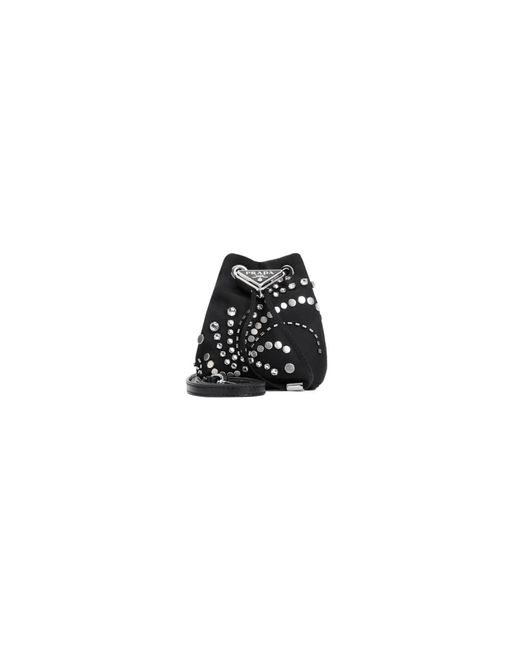 Prada Black Bucket Bags