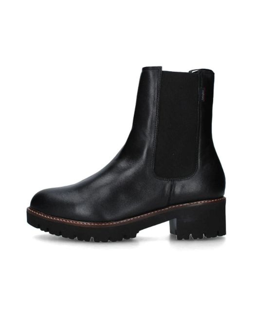 Callaghan Black Chelsea Boots
