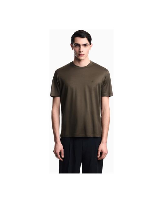 Emporio Armani Green T-Shirts for men