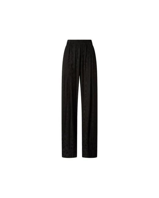 Pinko Black Straight Trousers