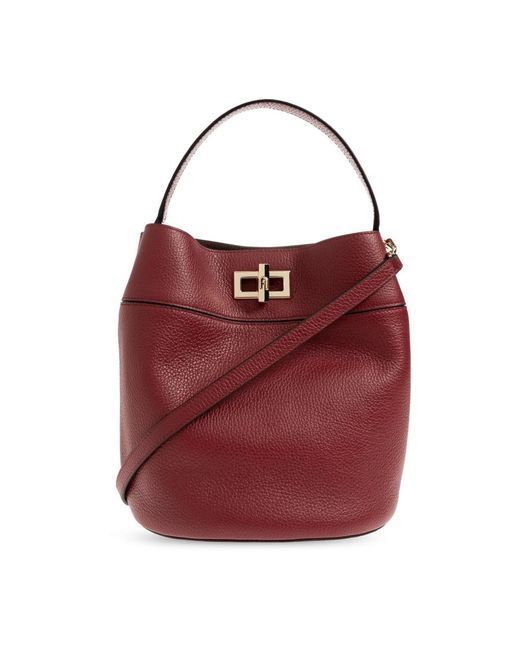 Furla Red Bucket Bags