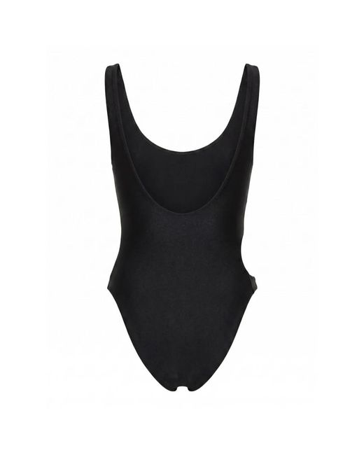 Chloé Black Cut-Out One-Piece Swimsuit
