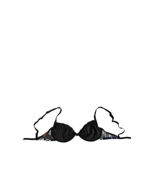 Roberto Cavalli Black Bras