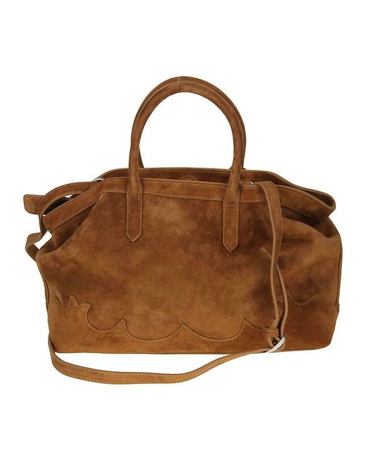 Handbags di Ash in Brown