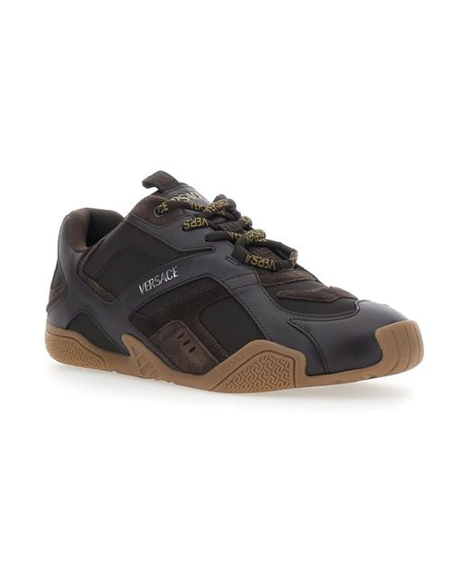 Sneakers Versace de hombre de color Black