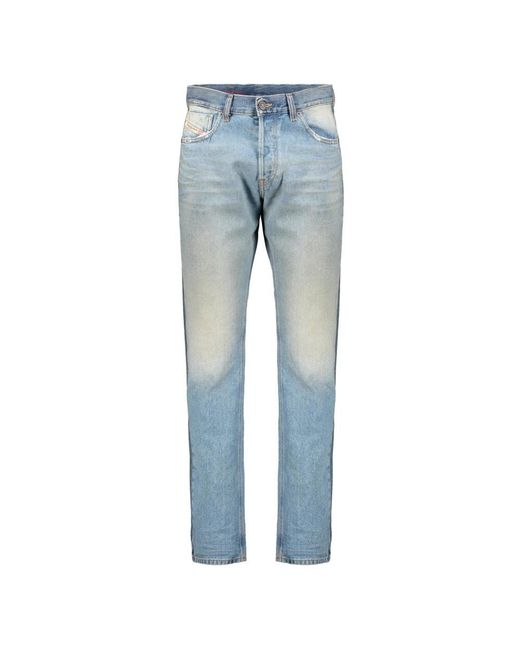 DIESEL Blue Slim-Fit Jeans for men