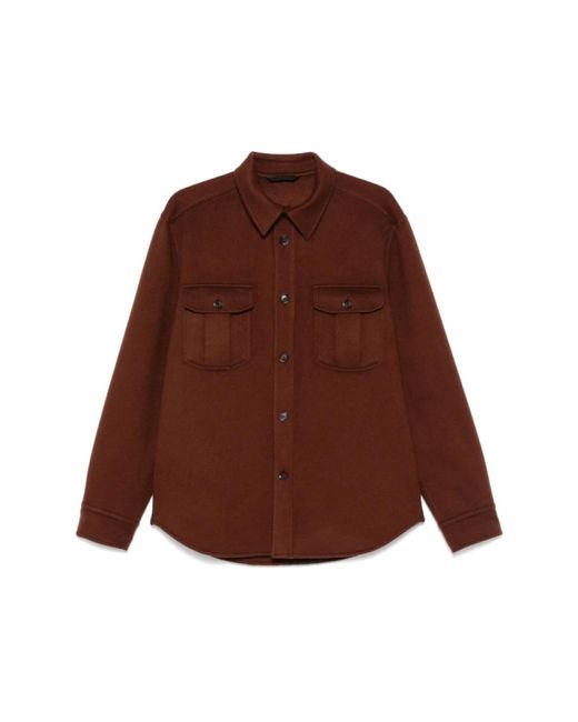 Brioni Brown Light Jackets for men
