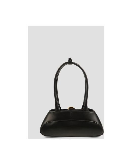 MARINE SERRE Black Shoulder Bags