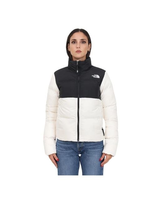 Chaqueta de plumas blanca para mujer The North Face de color Negro | Lyst