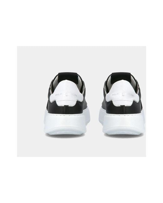 Philippe Model Black Sneakers