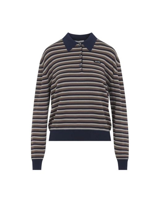 Miu Miu Gray Polo Shirts