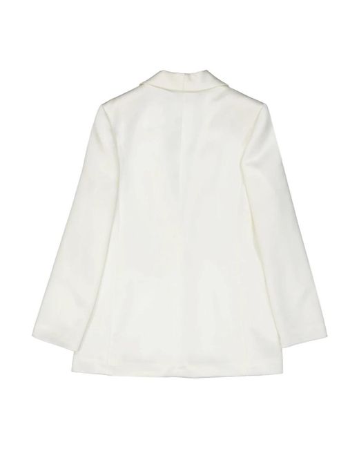 Blanca Vita White Blazers