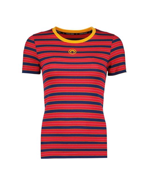 MARINE SERRE Red T-Shirts