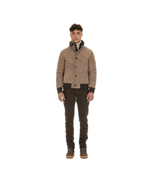 Moorer Winter Jackets in het Brown voor heren