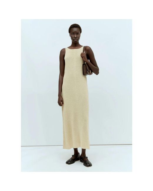 Midi Dresses di The Row in Metallic