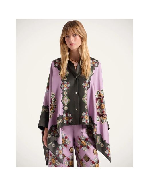 LaDoubleJ Overhemden ,Veelkleurig ,Blouses & Shirts in het Brown