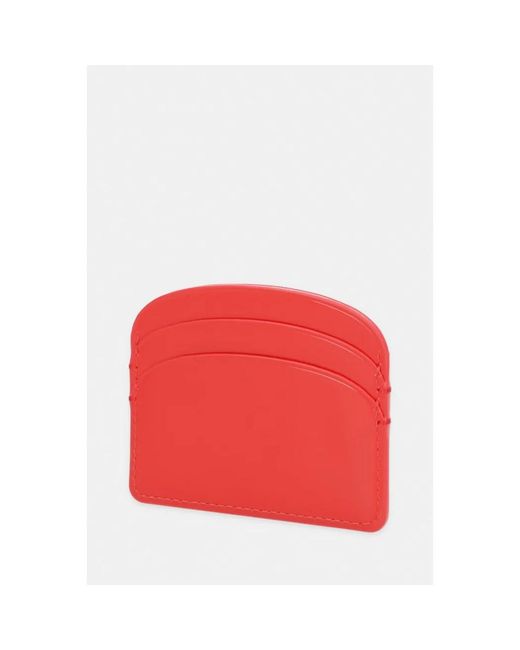 Wallets & Cardholders di A.P.C. in Red