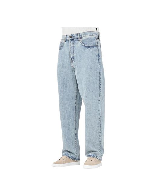 ARMANI EXCHANGE Blue Straight Fit Jeans for men