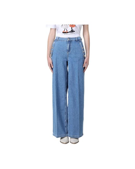 Liu Jo Blue Wide Jeans
