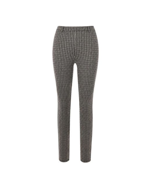 Patrizia Pepe Gray Slim-Fit Trousers