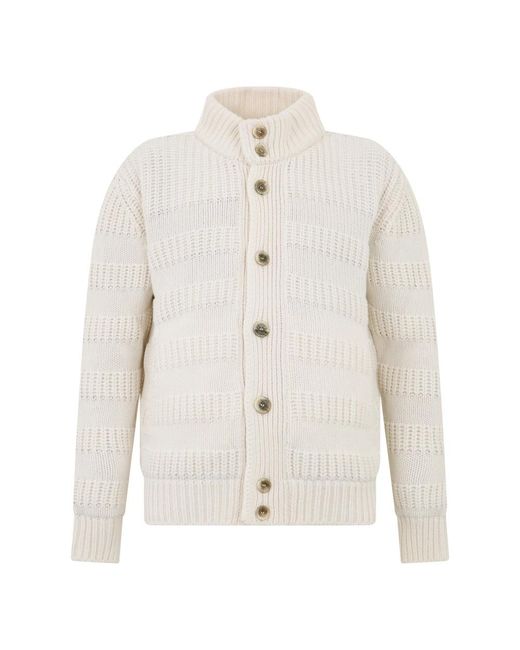 Herno White Cashmere Knitwear for men