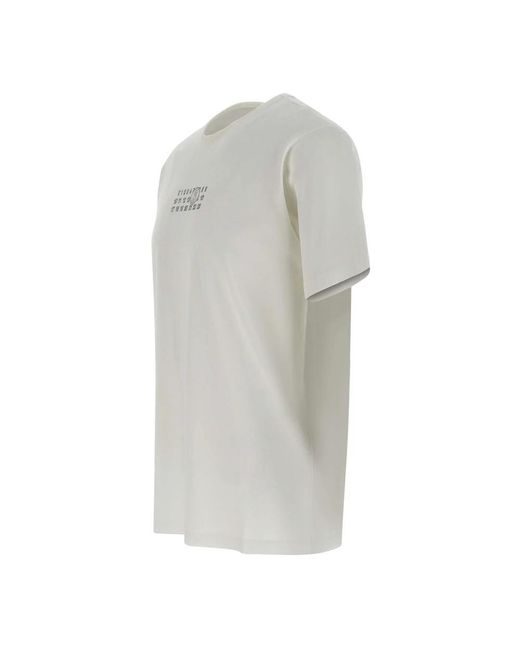 MM6 by Maison Margiela Gray T-Shirts for men