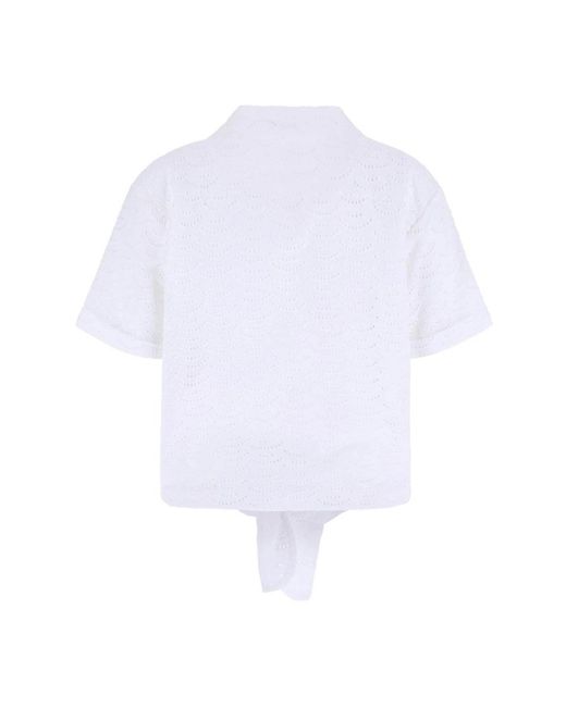 Guess White Blouses