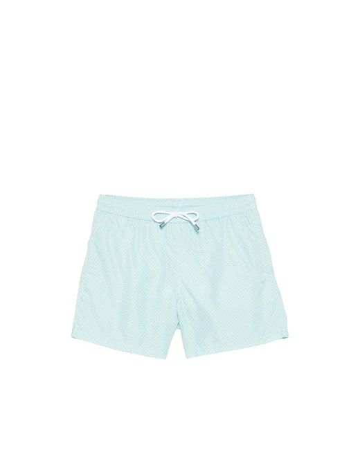 Fedeli Blue Beachwear for men