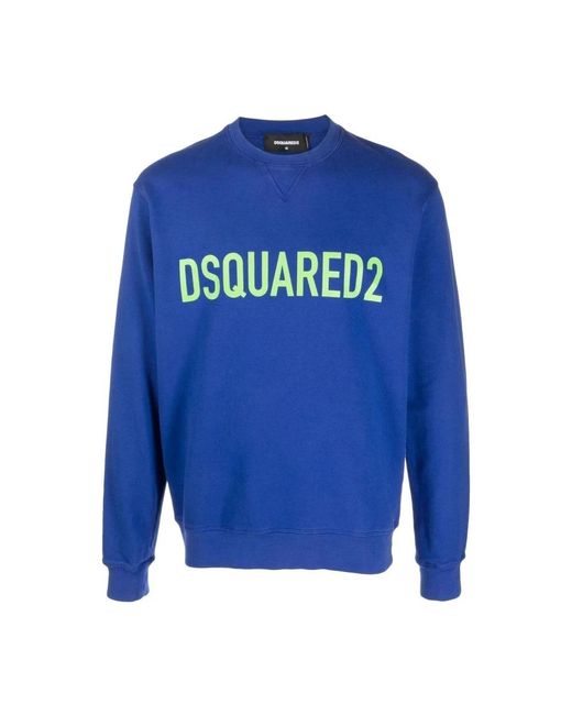 DSquared² Blue Sweatshirts for men