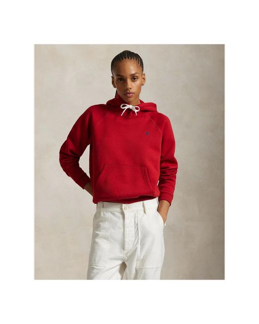 Polo Ralph Lauren Red Hoodies