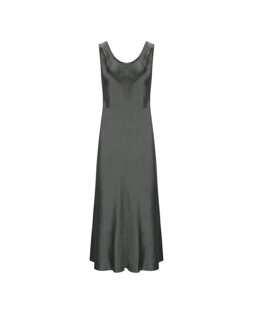 Max Mara Gray Midi Dresses