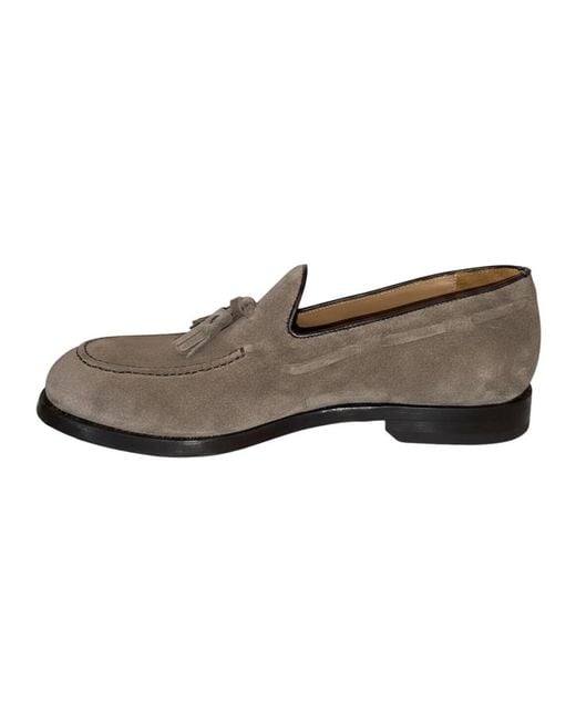 Green George Brown Loafers for men