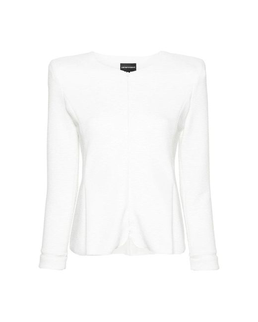 Emporio Armani White Light Jackets