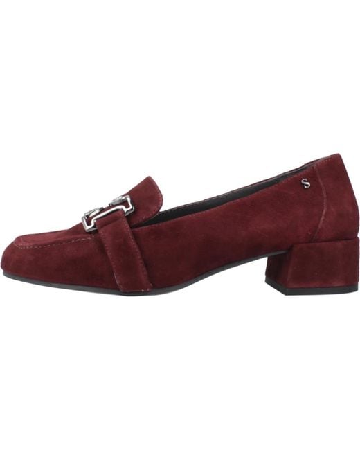 Stonefly Red Loafers