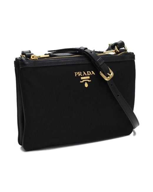 Prada Black Cross Body Bags