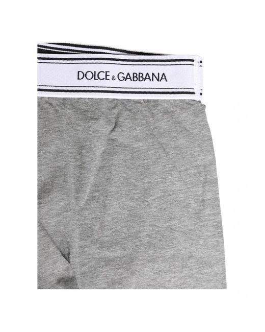 Dolce & Gabbana Gray Bottoms for men