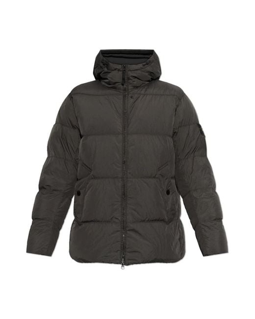 Down Jackets Stone Island de hombre de color Gray