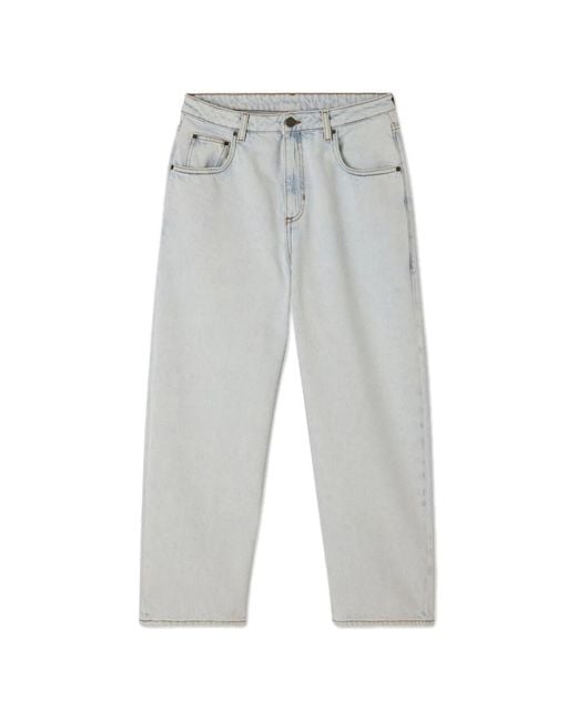 American Vintage Gray Straight Jeans