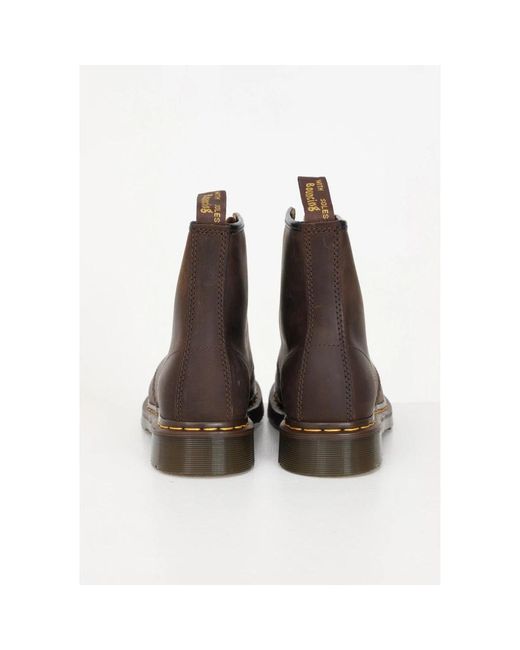 Dr. Martens Brown Lace-Up Boots for men
