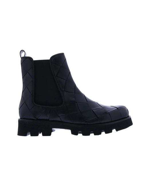 Pons Quintana Blue Chelsea Boots